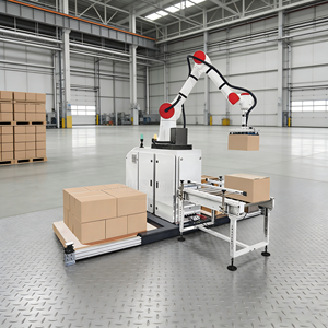 Paletizador Cobot Rentable: Brazo Robótico Colaborativo de 6 Ejes con Motor y Caja de Cambios para Apilado Automático de Cartones (5-6 Cajas/Min) - Product Image 1