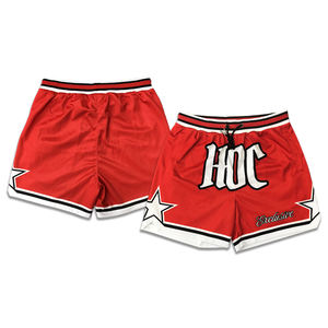 Short de basket-ball Design d'impression par sublimation personnalisé Short de sport de basket-ball rétro - Product Image 1