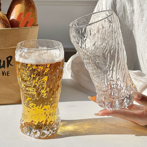 <span class=keywords><strong>Verre</strong></span> à bière en borosilicate haute résistance, résistant à la chaleur, bouteille à lait, jus, eau, tasse à café moderne, vaisselle pour boissons domestiques - Product Image 1