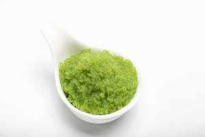 Xiamen Oost-Oceaanvoedsel Co. Ltd. Hoge Kwaliteit 1 Kg Doos Bevroren Zeevruchten Zalm Eieren Forel Groene Kuit Zwarte Kaviaar Aangepaste Vis - Product Image 4