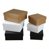 Boîte Tiandi en carton kraft recyclable avec stratification mate épaisseur 2mm taille personnalisable pour l'emballage de vêtements et de chaussures