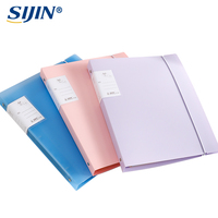 Carpeta de Hojas Sueltas A4, Organizador de Documentos Grueso y Duradero, Almacenamiento de Exámenes, Suministros de Oficina para Estudiantes, Venta al Por Mayor de Fábrica