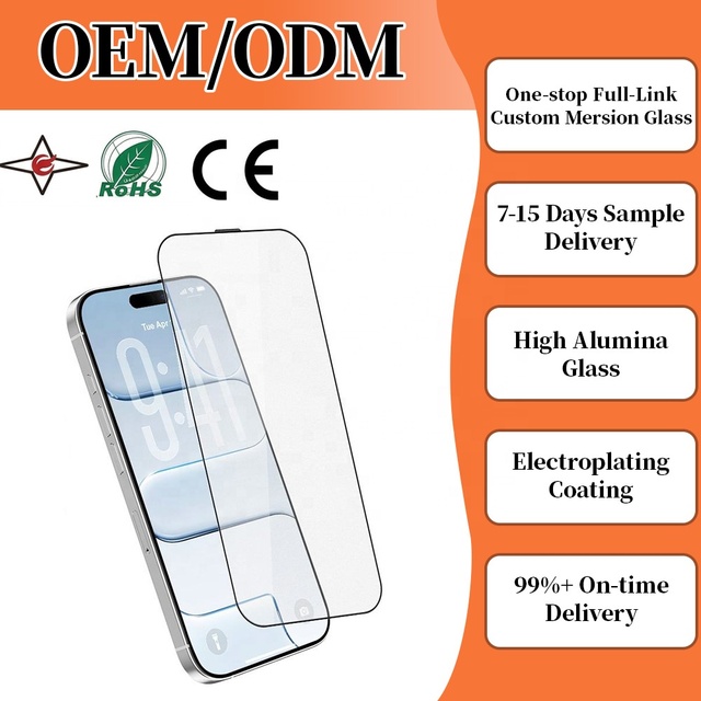Wholesale Matte Screen Protector 2.5D 0.33mm Smooth for Gaming Naked Film OEM ODM for iPhone 17 16 15 14 13 12 11