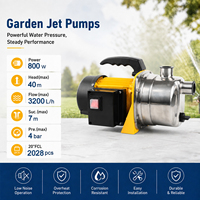 Pompe à jet auto-amorçante haute performance hydraulique TP03306, profondeur d'aspiration 8M pour puits, jardinage domestique et pressurisation d'eau