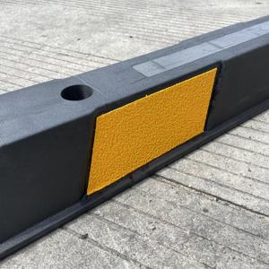 1650mmヘビーデューティー高品質駐車場ストッパー駐車ブロック自動車用165cmゴム製ホイールストッパー - Product Image 6