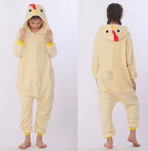 Pyjama <span class=keywords><strong>Kigurumi</strong></span> en flanelle à capuche motif lapin mignon, en stock usine, pour toute la famille, idéal pour Noël - Product Image 3