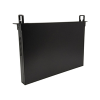 1U 19 İnç Alüminyum Raf Montajlı Kasa Panel Tasarımı Ultra Kısa 200mm 300mm 400mm ATX EATX Amplifikatör Taşıma Çantası Sabit Disk PC