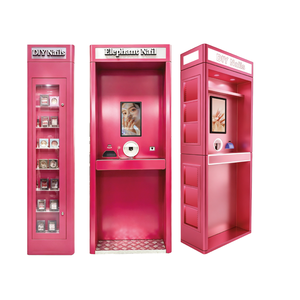 Stampante per unghie intelligente completamente self-service, macchina per la <span class=keywords><strong>vendita</strong></span> fai-da-te con touchscreen 3D, distributore automatico commerciale senza operatore - Armadietto laterale - Product Image 5