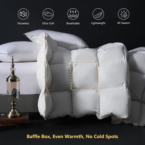 OCS cotton xả-bằng chứng vải RDS 800 + điền điện trắng rửa sạch tự nhiên tiêu chuẩn Euro 90% ngỗng xuống chăn bông chăn bông - Product Image 6