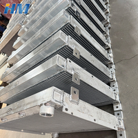 Radiateur de refroidissement industriel personnalisé pour générateur diesel marin, à noyau en aluminium
