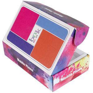 Caja de Envío Plegable Personalizada, Ecológica, Reciclada, Mate, de Cartón Corrugado, para Regalos, para Teléfonos Inteligentes - Product Image 5