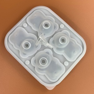 Early Riser Día <span class=keywords><strong>de</strong></span> San Valentín Oso ondulante <span class=keywords><strong>Molde</strong></span> <span class=keywords><strong>de</strong></span> silicona Oso <span class=keywords><strong>de</strong></span> peluche <span class=keywords><strong>Chocolate</strong></span> Mousse <span class=keywords><strong>Molde</strong></span> Jelly Pudding Cake Mold - Product Image 3