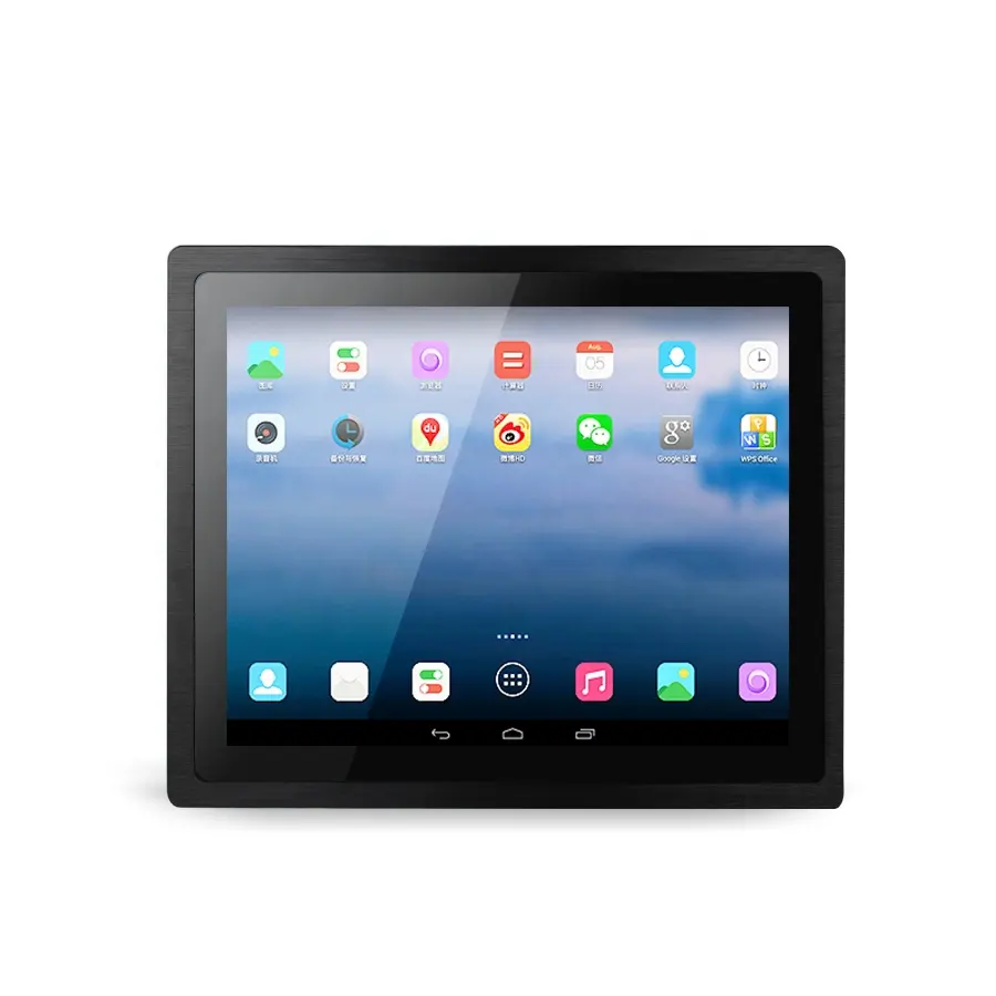 15 ''inch 15.6 inch Android tablet PC, interactieve touchscreen all in one panel pc met GPS voor bus display apparaat