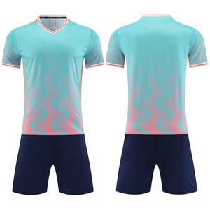 Ensemble de maillots de football personnalisables vierges, sublimables, pour équipes sportives - Product Image 4