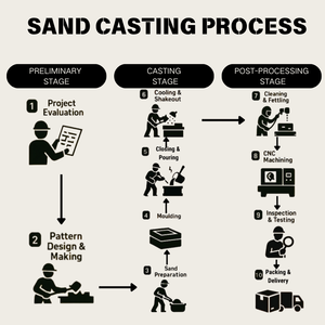 Tùy chỉnh <span class=keywords><strong>6082</strong></span> nhôm đúc cát cho nhà ở dưới nước bay không người lái công nghệ thăm dò đại dương-Dịch vụ đúc cao cấp - Product Image 2