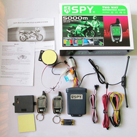 Alarme moto SPY Top 5 universelle 5000m avec commande vocale, étanche IP66, technologie FSK, capteur de proximité et démarrage moteur RFID