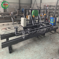 Scie à table à glissière pour bois rond, prix d'usine, scie à table à poussée pour bois rond, machine à scier multi-lames de précision pour bois rond