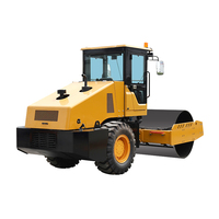 Nouvelle machine de construction routière : Compacteur routier à tambour unique de 8 tonnes, compacteur de sol à vibration hydraulique
