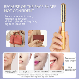 Nuovissimo marchio privato personalizzato Anti-rughe barra al germanio rullo di bellezza bastone di sollevamento del viso massaggiatore per il viso - Product Image 4