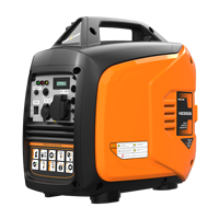 Hwsdan 2000W Mini Silent Power Inverter Generator Leiser elektrischer Remote-Wechselstrom ausgang 220V 110V Nennleistung 60Hz für den Heimgebrauch für Camping