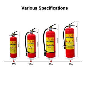 कार्बन स्टील फायर बुझाने स्वचालित जलरोधी जल आधारित फोम पोर्टेबल लाल वर्ग ए/बी/ई/एफ फास्ट डिस्चार्ज सीसीसी प्रमाणित - Product Image 4