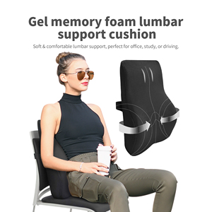 <span class=keywords><strong>Silla</strong></span> ergonómica <span class=keywords><strong>para</strong></span> Juegos de oficina, almohada de soporte Lumbar, <span class=keywords><strong>respaldo</strong></span> ortopédico de espuma viscoelástica <span class=keywords><strong>para</strong></span> aliviar el dolor de espalda, almohada de descanso en cama de lectura - Product Image 2