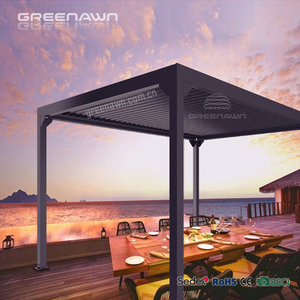 <span class=keywords><strong>Pergola</strong></span> électrique de style moderne en aluminium, pour cour, étanche, système de toit, à <span class=keywords><strong>prix</strong></span> d'<span class=keywords><strong>usine</strong></span> - Product Image 6