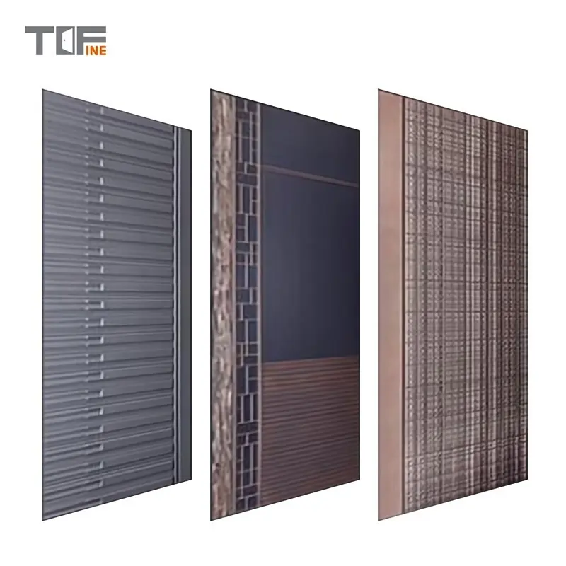 American Steel Doors Panel Security Metal Interior Swing Knock-down Frame Steel Panel Door