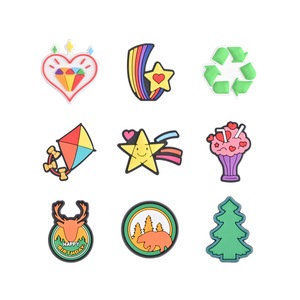 Offres Spéciales personnalisé PVC chaussures en caoutchouc breloques <span class=keywords><strong>Patch</strong></span> sabot sandales décorations pour la vente en gros décorations de chaussures - Product Image 4