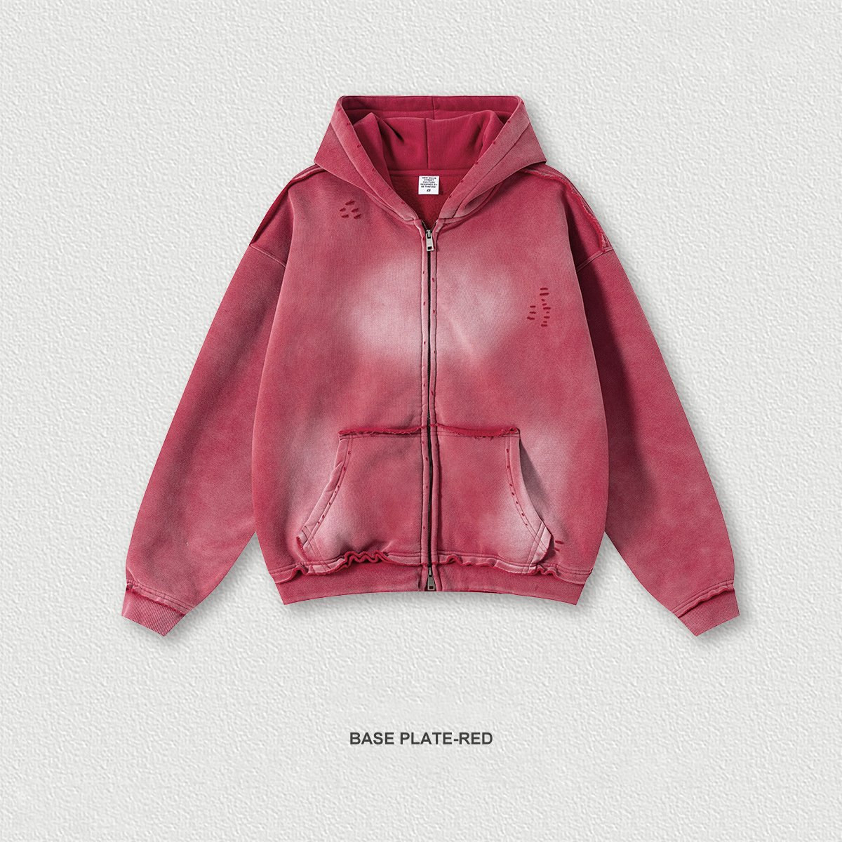 Plaque de base rouge