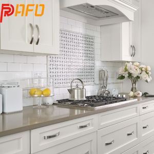 אמריקאי שייקר סגנון ארון pvc ארון מטבח Rta עם האי - Product Image 3