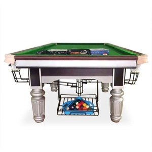 Hochwertiger individueller robuster Holz-Pooltisch <span class=keywords><strong>8</strong></span> Fuß 9 Fuß chinesischer schwarzer <span class=keywords><strong>8</strong></span>-Ball-Billiardtisch für den Hausbereich - Product Image 2