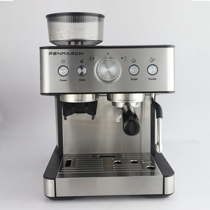Máy pha cà phê <span class=keywords><strong>Espresso</strong></span> chất lượng cao với máy xay tích hợp, pha cà phê nhanh chóng tại nhà, dễ vệ sinh, chất liệu thép không gỉ. - Product Image 1