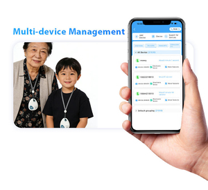 เครื่องติดตาม GPS ขนาดเล็กสำหรับพวงกุญแจ, เครื่องระบุตำแหน่งแม่เหล็กแบบชาร์จได้สำหรับกระเป๋าเด็ก พร้อมการโทรฉุกเฉินและแอปพลิเคชัน - Product Image 5