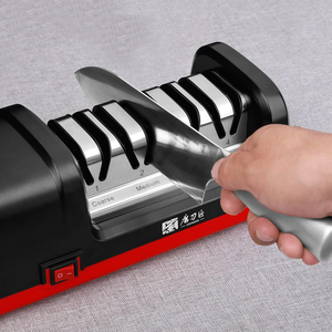 Affûteur de couteaux électrique Taidea GRINDER 4 étapes, diamant multi-grains, écologique, vitesse de rotation 2800 tr/min, puissance nominale 18W, certifié FCC CE - Product Image 4