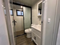 Maison conteneur préfabriquée de luxe, moderne du milieu du siècle, écologique, en acier extensible, de 20 et 40 pieds, pour hôtel et villa - En vente