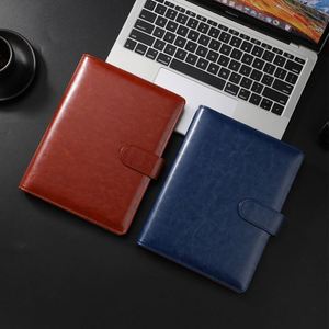 Advanced A5 Hardcover <b>Journal</b> Multifunctional Polyurethane Leather Loose-leaf Bound Eco-friendly 100 Sheets Organized Custom - Product Image 1