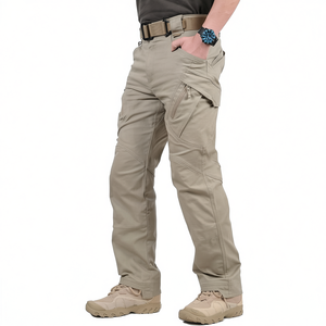 2024 Wholesale Eco-Friendly Breathable Baggy Trouser Tactical Pants Windbreaker Track <b>Cargo</b> Men Outdoor Streetwear Sweat Mid - Product Image 1