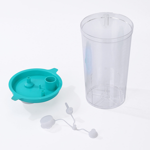 Pot à vide jetable certifié ISO, capacité 1800 ml, classe I, Hispa D-1800, pour salle d'opération et bloc opératoire - Product Image 5
