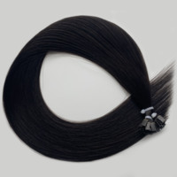 Cheveux humains doublement étirés, qualité Remy supérieure # Extensions 1B toutes couleurs, teintables – Fournisseur très demandé