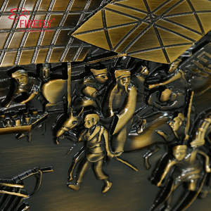 Custom <strong>Outdoor</strong> Photo Relief Embossed 3D Brass <strong>Plaque</strong> Cast Bronze <strong>Memorial</strong> <strong>Plaque</strong> - Product Image 5