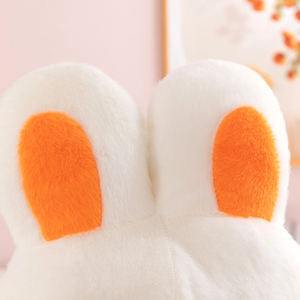 Odm חמוד גזר ארנב חתונה לזרוק סמרטוט בובה מכונת לתפוס כותנה בד פוליאסטר שטף הקלה הלחץ pp כותנה - Product Image 5