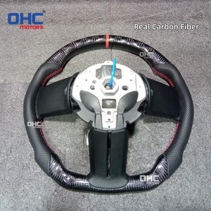 Volante de Fibra de Carbono Real en Stock en EE. UU. para <span class=keywords><strong>Ford</strong></span> <span class=keywords><strong>Mustang</strong></span> Ecoboost/<span class=keywords><strong>Gt</strong></span>/<span class=keywords><strong>Shelby</strong></span> Gt350/Gt350r 2010 2011 2012 <span class=keywords><strong>2013</strong></span> 2014 - Product Image 5