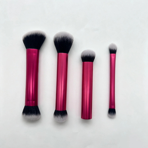 YRX 4pieces Makeup And Face Beauty Set Full Aluminium Handles Set of 4 Makeup Brushes Multipurpose Mini Brush Makeup - Product Image 6