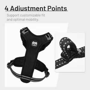 Custom Christmas Reflective Nylon Dog <strong>Harness</strong> Vest Set for Golden Retriever/<strong>Labrador</strong> No Pull Dog Strap <strong>Harness</strong> - Product Image 3