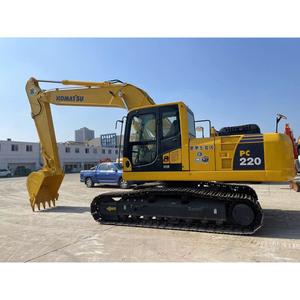 Excavadora de cadenas PC220, amarilla, hidráulica, de servicio pesado, con cucharón de 1.1m, 132.8 HP, alta eficiencia operativa - Product Image 5