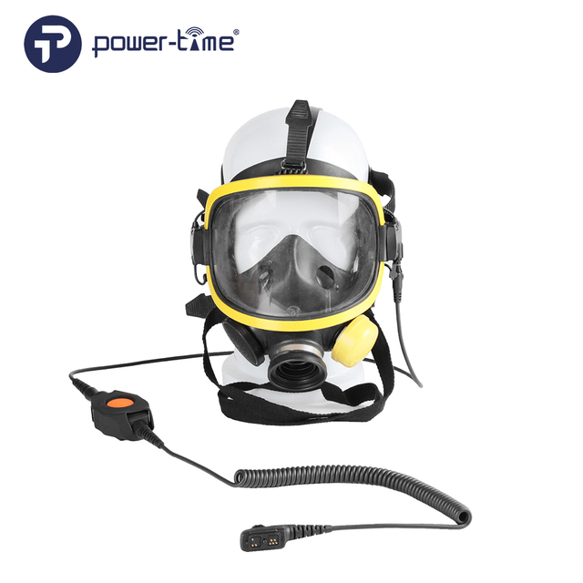 Rescue Team Headsets Bone Conduction Technology IP68 Waterproof Auto-Lock Quick-Release Cable for Radio Communication