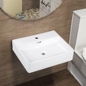 מודרני חרסינה באיכות גבוהה אבן פורצלן לשטוף את הכיור בעבודת יד עבור בתי מלון בעיצוב רחצה אמנותי - Product Image 6