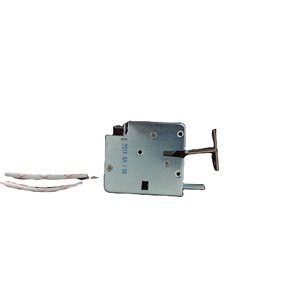 ราคาโรงงาน ล็อคประตูแม่เหล็กไฟฟ้า 12V ดีไซน์ใหม่ 12.5*80*80 มม. โครงสร้างโลหะประกอบสำเร็จสำหรับตู้ล็อกเกอร์ S150 สีดำ - Product Image 4