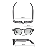Lentes Inteligentes H91 con IA, Cámara de 1300W, Fotochromic 4K, Interpretación Simultánea para Llamadas, Resistentes al Agua IPX-5, Control por Voz